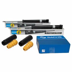 2x BILSTEIN B4 Stoßdämpfer SACHS Dreckschutz für AUDI A1 IBIZA FABIA POLO hinten
