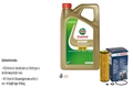 BOSCH Ölfilter 5 L Original Castrol EDGE FST 5W-30 LL für Mercedes-Benz