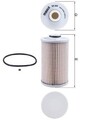 KNECHT Hydraulikfilter, Automatikgetriebe HX 132D für VW SEAT SKODA AUDI
