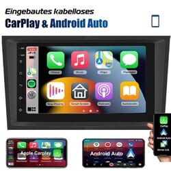 Android14 Apple Carplay Autoradio GPS NAVI Für Opel Corsa C/D Zafira B Astra G