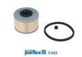 PURFLUX Kraftstofffilter C443 für DACIA OPEL RENAULT