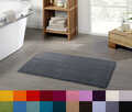 GÖZZE CHENILLE Badteppich Fußmatte 50x70, 60x100, 70x120cm Mikrofaser Antirutsch