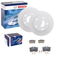 BOSCH BREMSSCHEIBEN 245mm + BELÄGE HINTEN passend für VW PASSAT 3B NUR 4motion 
