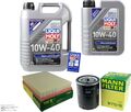 INSPEKTIONSKIT FILTER LIQUI MOLY ÖL 6L 10W-40 für Mazda 121 III JASM JBSM 1.8