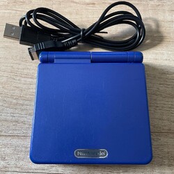 GameBoy Advance SP Konsole AGS-001 Blau Game Boy GBA