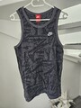 Nike Sport Top grau gemustert Gr.M