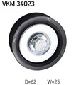 Umlenk Führungsrolle Keilrippenriemen Rippenriemen für Saab SKF Vkm34023 1998
