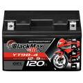 BlackMax YT9B-BS Motorradbatterie GEL 12V 9Ah YT9B-4 50815 GEL12-9B-4 GT9-B4 8Ah