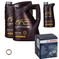 BOSCH Ölfilter 11 L MANNOL Extreme 5W-40 für Audi A6 Avant S6 quattro RS6