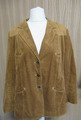 180 78 BASLER Damen Kord Blazer Jacke Gr. 46 braun Materialmix Damenblazer