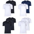 FILA Herren T-Shirt, Multipack - BROD Tee, Rundhals, Kurzarm, Logo