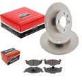 MAPCO BREMSSCHEIBEN 239mm Voll + BELÄGE VORNE passend für SEAT AROSA 6H