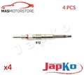 GLÜHKERZE GLÜHKERZEN JAPKO 01912 4PCS V FÜR AUDI A3,A2,A4 B6,A4 B7,8P1,8PA