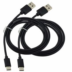 2X USB Typ C Datenkabel USB-C Ladekabel Daten Kabel für Samsung Galaxy S23 FE 5G