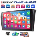 9" Android14 Autoradio GPS Navi Car Play WIFI RDS 4+64G Für Mazda 3 BK 2004-2009