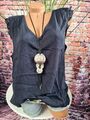 Shirt Tunika Bluse Street One Oberteil blau Gr 36 bis 44 (1 054) 