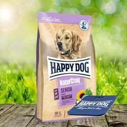 Happy Dog Premium Natur Croq Senior 15 kg + Happy Dog Sitzkissen *geschenkt*