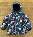 Name It Winterjacke Blume Schnetterling mit abnehmbarer Kaputze Größe 92