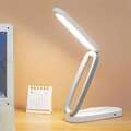LED Tisch-Leuchte Schreibtisch-Lampe Dimmbar Faltbare Leselampe Nachttisch USB