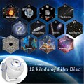 12 in 1 LED Galaxy Projektor Sternenhimmel Lampe Nebula Starry Erde Nachtli I1L1