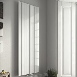 Mittelanschluss Heizkörper zweilagig Paneel Heizwand weiß 1800x445 mm 1182 Watt