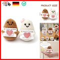 2PCs Pocket Hug Positive Kartoffel, Positive Potato Glücksbringer, Kreative S...