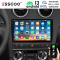 9" 64G Android 13 Autoradio Für Audi A3 S3 RS3 8V 8P Carplay Navi WIFI FM RDS BT