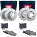 JP BREMSSCHEIBEN + BELÄGE VORNE + HINTEN passend für VW PASSAT 3B 3B2 3B5