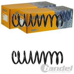 2X SPIDAN FAHRWERKSFEDERN HINTEN PASSEND FÜR FORD KUGA LINKS+RECHTS