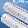 LED Feuchtraumleuchte Badlampe Wannenleuchte Werkstatt Neonlampe 60/120/150cm T8