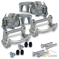 ATEC 2x BREMSSATTEL Ø41 + BREMSSATTELHALTER HINTEN FÜR VW TRANSPORTER BUS T5 T6## ORIGINAL ATEC MARKENQUALITÄT - AB LAGER VERFÜGBAR ##