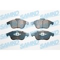 1x ORIGINAL® SAMKO Bremsbelagsatz, Scheibenbremse Vorne für Renault MEGANE III