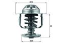 MAHLE TX 110 82D Thermostat, Kühlmittel für DAIHATSU TOYOTA VW