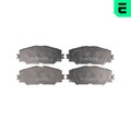 Optimal Bremsbelagsatz, Scheibenbremse BP-12310 passend für SUBARU TOYOTA