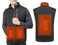 Heizweste Beheizbare Weste USB Elektrische Heizjacke Wärmeweste Heated Vest 46 M