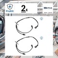 2x ORIGINAL® Meyle Sensor, Raddrehzahl Vorne, Hinten, Links für VW SHARAN Ford