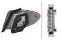 Heckleuchte links P21W 2SD 354 872-011 HELLA für MERCEDES-BENZ