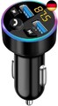 Ziyan Auto FM Transmitter, Bluetooth 5.0 Autoradio Audioadapter MP3 Player, Kfz