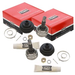 2X MAPCO ANTRIEBSWELLENGELENK SATZ RADSEITIG passend für OPEL ASTRA CORSA TIGRA 