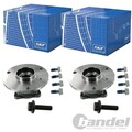 2X SKF RADLAGER-SATZ HINTEN PASSEND FÜR SMART CABRIO CITY-COUPE CROSSBLADE