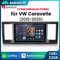 32G Carplay Android14 Für VW Transporter T6 Multivan Caravelle Autoradio GPS Nav