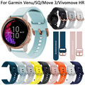 Sport Silikon Armband für Garmin Venu SQ 2S 2Plus Vivoactive 3 4 4S 255 265 965