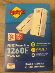 AVM FRITZ!Powerline 1260E WLAN Set - Weiß (20002795)