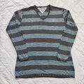Tommy Hilfiger Pullover Herren Sweater Gr. XXL Mierfarbe V-Ausschnitt Vintage 