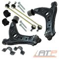 QUERLENKER LENKER + KOPPELSTANGE + STABILAGER SATZ SET FÜR VW POLO 9N