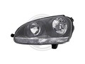 Scheinwerfer Links für Golf 5 2003-2008 Schwarz