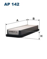 Filtron AP 142/1 Luftfilter für CITROËN DAIHATSU PEUGEOT  passend für SUBARU Luf