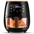 Heißluftfritteuse XXL Air fryer Backofen Fritteusen Heißluft Friteuse Grill 6L
