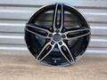 1x Alufelge 19 Zoll 9.0" 5x112 49ET Graphit A2134012100 Mercedes-Benz Amg