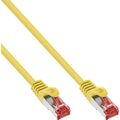 Netzwerkkabel Cat.6 Patchkabel 1,0m Gelb S/FTP PiMf LAN DSL PVC CCA 10 Stück
